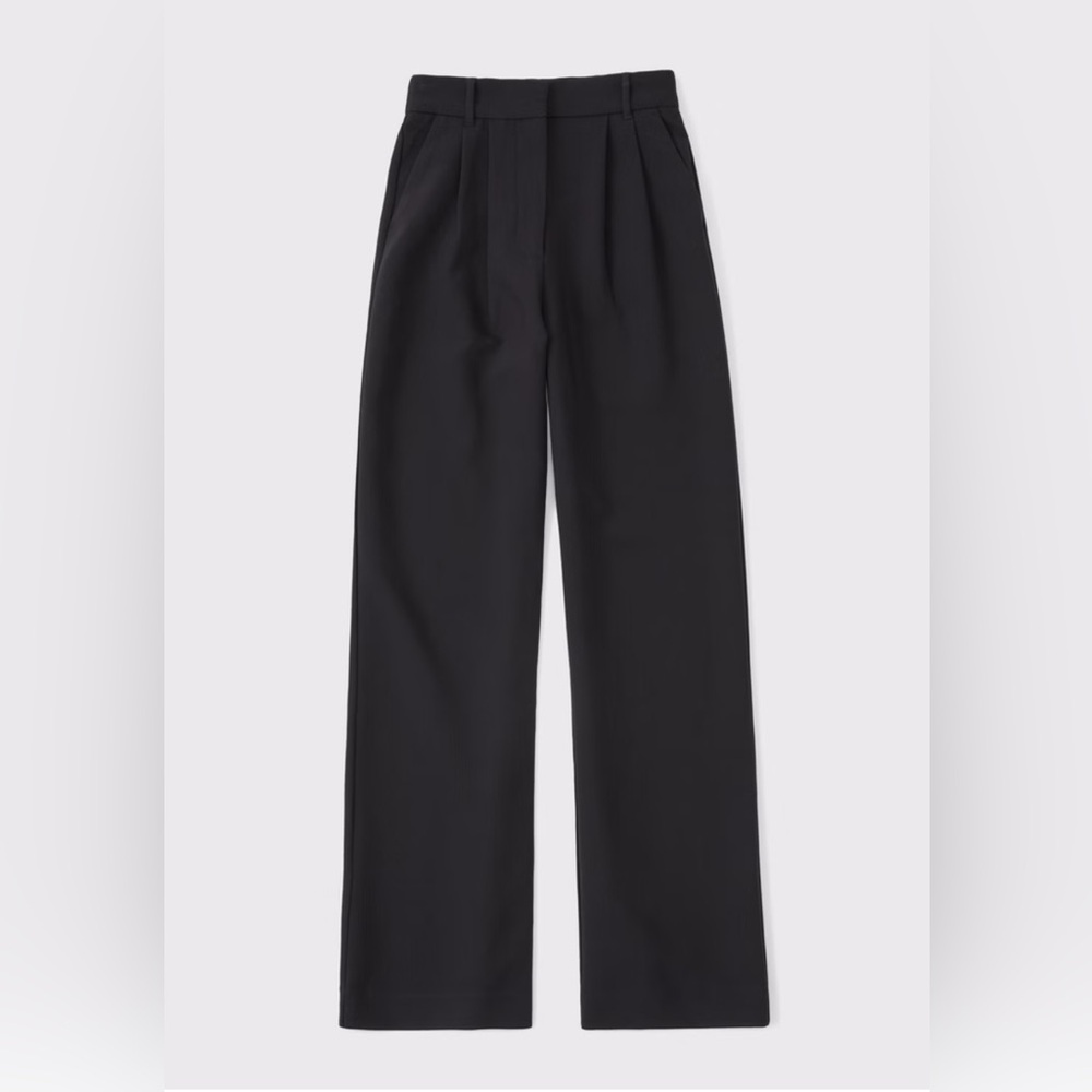 Abercrombie & Fitch Sloane Tailored Wide Leg Pant 29L